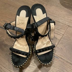Christian Louboutin Wedges size 38